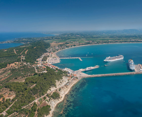 Ilis Congress Center Peloponnese Greece landscape view of Katakolo